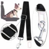 DONTODENT 2 Pièces De Ceinture De Sécurité De Voiture Chat Chien Réglable Ceinture De Sécurité Harnais De Ceinture De Sécurité De Voiture F -Equipement antichute Soldes 34977496 1