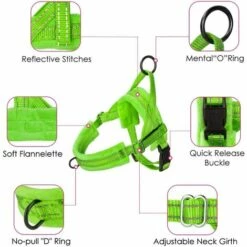 THSINDE Ceinture De Sécurité Et Ceinture De Traction Sans Traction Pour Petits Chiens, Ceinture De Sécurité Pour Gilet De Marche De Premier Plan, Ceinture De Sécurité Pour Chiot Réglable Et Réfléchissante, Traction Anti-torsion Pour Animaux De Compagnie, Convient -Equipement antichute Soldes 35099823 4