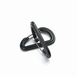 HAPPYSHOPPING 5 PCS D Forme En Plastique Mousqueton D-Ring Porte-cles Ressort Crochet Molle Fermoir Boucle Escalade Outil Exterieur -Equipement antichute Soldes 35985603 5