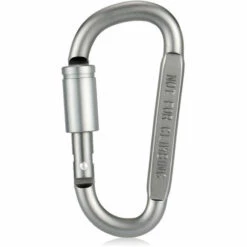 Lixada Mousqueton En Forme De D Serrure Robuste En Alliage D'aluminium Mousqueton Tente Corde Mousqueton Sac A Dos Cintre Mousqueton, Modele: 12pcs - Modele: 12pcs -Equipement antichute Soldes 36033601 4