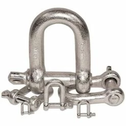 Seilwerk STANKE Mousqueton Pompier Zingué Avec Vis De Sécurité, Mousqueton En Acier Galvanisé Avec Vis De Blocage DIN 5299D, 14x180mm, 1x -Equipement antichute Soldes 36366208 5