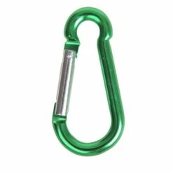 KSX Mousqueton Pompier Aluminium 8x80mm, 350 DaN