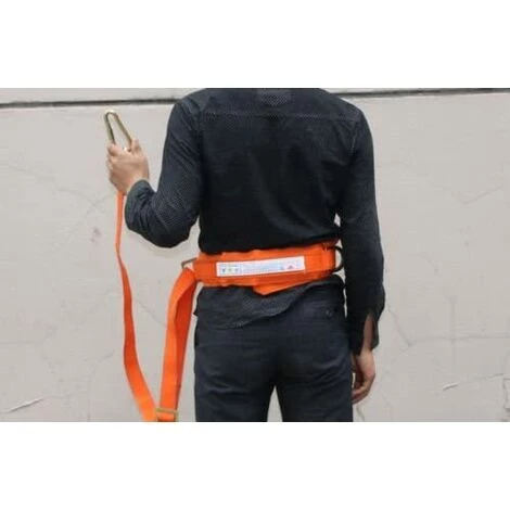 BEARSU Ceinture De Sécurité Avec Cordon Réglable, équipement De Protection Pour Harnais De Construction Pour Grimper Aux Arbres, Kit De Protection Individuelle Antichute 3 BEARSU Ceinture De Sécurité Avec Cordon Réglable, équipement De Protection Pour Harnais De Construction Pour Grimper Aux Arbres, Kit De Protection Individuelle Antichute