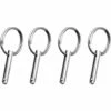 BEARSU Goupille De Charnière à Boule En Acier Inoxydable, Paquet De 4 Goupilles à Dégagement Rapide 1/4 "pour Le Matériel De Dessus De Bimini -Equipement antichute Soldes 36719114 1