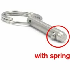 BEARSU Goupille De Charnière à Boule En Acier Inoxydable, Paquet De 4 Goupilles à Dégagement Rapide 1/4 "pour Le Matériel De Dessus De Bimini -Equipement antichute Soldes 36719114 2