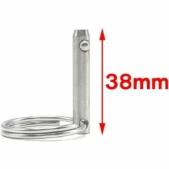 BEARSU Goupille De Charnière à Boule En Acier Inoxydable, Paquet De 4 Goupilles à Dégagement Rapide 1/4 "pour Le Matériel De Dessus De Bimini -Equipement antichute Soldes 36719114 3