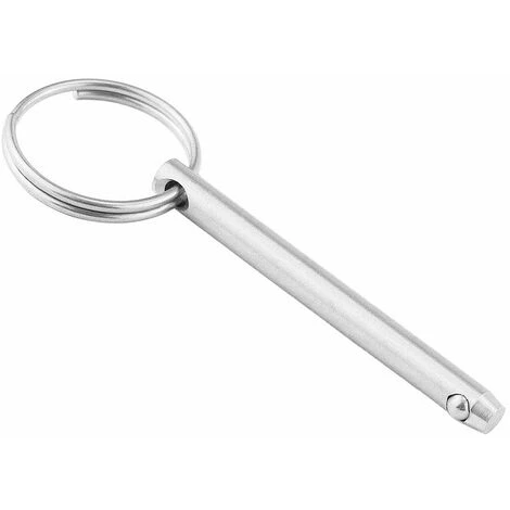 BEARSU Lot De 2 Goupilles à Dégagement Rapide En Acier Inoxydable 316, Diamètre 1/4" (6,3 Mm), Longueur Totale 3" (76 Mm), Longueur Effective 2,4" (61 Mm), Goupille Supérieure Bimini, Matériel Marin 7 BEARSU Lot De 2 Goupilles à Dégagement Rapide En Acier Inoxydable 316, Diamètre 1/4" (6,3 Mm), Longueur Totale 3" (76 Mm), Longueur Effective 2,4" (61 Mm), Goupille Supérieure Bimini, Matériel Marin – Image 5