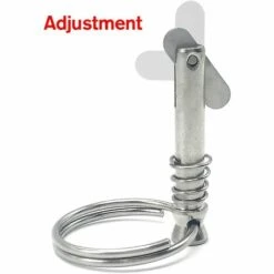 BEARSU 4 PCS Bimini Top Pins, Goupille à Dégagement Rapide De 1/4 "de Diamètre Avec Came Et Ressort, Goupilles De Charnière Amovibles En Acier Inoxydable 316 Quincaillerie Marine 11 BEARSU 4 PCS Bimini Top Pins, Goupille à Dégagement Rapide De 1/4 "de Diamètre Avec Came Et Ressort, Goupilles De Charnière Amovibles En Acier Inoxydable 316 Quincaillerie Marine -Equipement antichute Soldes 36719133 5