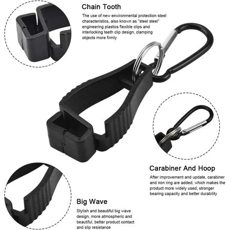 LangRay Pinces à Gants 2 PCS Support De Pince De Préhension De Gants De Travail Pince De Sécurité Au Travail Porte-gants Pince à Gants 4 LangRay Pinces à Gants 2 PCS Support De Pince De Préhension De Gants De Travail Pince De Sécurité Au Travail Porte-gants Pince à Gants – Image 2