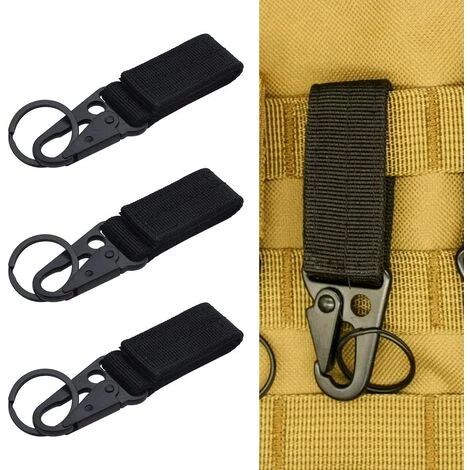 LangRay 6 PCS Mousquetons De Multifonction Ceinture à Suspendre Mousqueton, Tactique Boucle De Gilet Tactique Avce 6 PCS Joint Torique Porte-clés Pour Camping Cyclisme Randonnée Activité De Plein Air 4 LangRay 6 PCS Mousquetons De Multifonction Ceinture à Suspendre Mousqueton, Tactique Boucle De Gilet Tactique Avce 6 PCS Joint Torique Porte-clés Pour Camping Cyclisme Randonnée Activité De Plein Air – Image 2