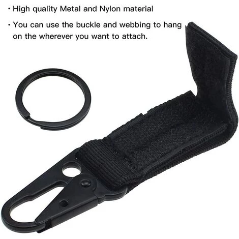 LangRay 6 PCS Mousquetons De Multifonction Ceinture à Suspendre Mousqueton, Tactique Boucle De Gilet Tactique Avce 6 PCS Joint Torique Porte-clés Pour Camping Cyclisme Randonnée Activité De Plein Air 6 LangRay 6 PCS Mousquetons De Multifonction Ceinture à Suspendre Mousqueton, Tactique Boucle De Gilet Tactique Avce 6 PCS Joint Torique Porte-clés Pour Camping Cyclisme Randonnée Activité De Plein Air – Image 4