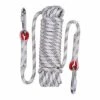 LangRay Corde D'escalade, Diamètre 12 Mm Accessoires De Randonnée Outdoor Statiques Corde De Sécurité Haute Résistance, 10 M Blanc