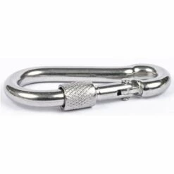 AFGDIFFUSION Mousqueton De Pompier Avec écrou De Sécurité Inox A4 Angle Racine > Accueil > ACCASTILLAGE > Mousqueton : Racine > Accueil > ACCASTILLAGE > Mousqueton