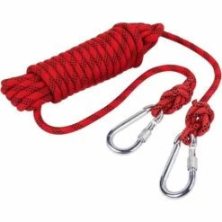 ECHOO Corde D’Escalade En Rappel Auxiliaire En Polyester/NylonCharge 900kg Pour Alpinisme Sauvetage 10m