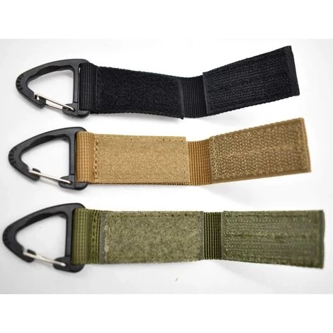 ECHOO Nylon Tactique Mousquetons Porte Clé Multifonction Tactique Pour Ceinture Sangle Boucle Gilet Activité De Plein Air Camping Randonnée Molle Sac 6 Pièces De 3 Couleurs Noir Herbe Vert Kaki 5 ECHOO Nylon Tactique Mousquetons Porte Clé Multifonction Tactique Pour Ceinture Sangle Boucle Gilet Activité De Plein Air Camping Randonnée Molle Sac 6 Pièces De 3 Couleurs Noir Herbe Vert Kaki – Image 3