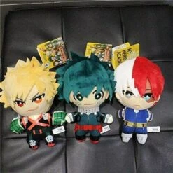 BRIDAY My Hero Animation Deku Peluche Porte-clés Anime Clip Pendentif Porte-clés 6" (Midoriya Izuku) -Equipement antichute Soldes 38708928 4