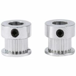 ABCRITAL 2Pcs Gt2 Poulie De Courroie 20 Dents 8Mm Poullie De Distribution Poulie Dentée En Alliage D'Aluminium Pignons De Synchronisation Pour Imprimante 3D (#1)