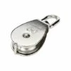 ECHOO 1 Pièces En Acier Inoxydable Poulie Simple 304 Poulie Pivotante à Roue Unique Bloc De Chargement Poulie De Levage Pour La Maison Jardin Rénovation Charge Matériaux De ConstructionM50