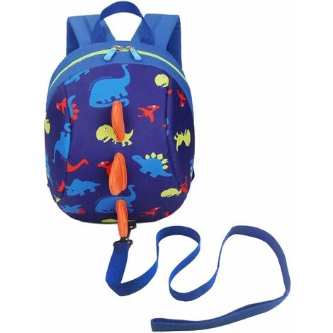 BRIDAY Mini Sac à Dos Dinosaur Toddler Avec Laisse, Enfants Bookbag De Harnais De Bébé D'enfants 4 BRIDAY Mini Sac à Dos Dinosaur Toddler Avec Laisse, Enfants Bookbag De Harnais De Bébé D'enfants – Image 2