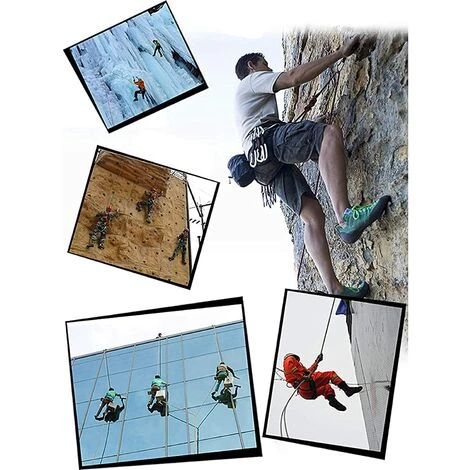 TRIOMPHE TRIP Corde D'escalade De Sécurité 12mm, Corde D'escalade Statique Extérieure, Pour L'escalade En Plein Air, La Salle De Sport En Salle Les Secours En Cas D'incendie Rappel Corde 5 TRIOMPHE TRIP Corde D'escalade De Sécurité 12mm, Corde D'escalade Statique Extérieure, Pour L'escalade En Plein Air, La Salle De Sport En Salle Les Secours En Cas D'incendie Rappel Corde – Image 3