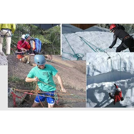 TRIOMPHE TRIP Corde D'escalade De Sécurité 12mm, Corde D'escalade Statique Extérieure, Pour L'escalade En Plein Air, La Salle De Sport En Salle Les Secours En Cas D'incendie Rappel Corde 6 TRIOMPHE TRIP Corde D'escalade De Sécurité 12mm, Corde D'escalade Statique Extérieure, Pour L'escalade En Plein Air, La Salle De Sport En Salle Les Secours En Cas D'incendie Rappel Corde – Image 4