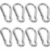 ABCRITAL Mousqueton 6 Mm 8 Pièces Mousqueton De Sport Type Crochet Mousqueton -Equipement antichute Soldes 39709545 1