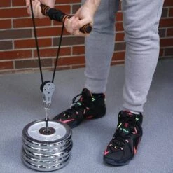 TRIOMPHE Poulie De Levage, 300kg Silencieux Poulie Anneau De Levage Pivotant En Acier Inoxydable Levage Roue Pour Musculation De Roulement Remise En Forme(1 Pièces) -Equipement antichute Soldes 39710145 3