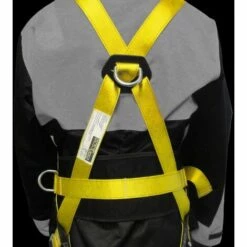 HELIOTRADE Harnais Anti Chute Pour Travaux En Hauteur - Débroussaillage - Accroche Dorsale -Equipement antichute Soldes 40391485 4
