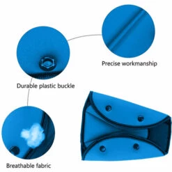 DEVENIRRICHE Ajusteur De Ceinture De Sécurité Pour Enfants, Lot De 2, Positionneur Triangulaire De Couverture De Sécurité De Ceinture De Sécurité De Voiture Pour Enfants, Bébé, Personnes De Petite Taille, Ajusteur Automatique De Sangle D'épaule Ferme, Harnais De Prote -Equipement antichute Soldes 41657344 5