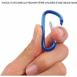 GUAZHUNIFR 10 Couleur Petit Mousqueton Prote Clés D Anneau Multicoulor Mousqueton Aluminium Mousqueton Pour Pêche Randonnée Sac à Dos 9 GUAZHUNIFR 10 Couleur Petit Mousqueton Prote Clés D Anneau Multicoulor Mousqueton Aluminium Mousqueton Pour Pêche Randonnée Sac à Dos -Equipement antichute Soldes 41872419 3