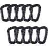 TANABATA Lot De 10 Mousquetons De 80 Mm Pour Porte-clés. -Equipement antichute Soldes 42414483 1