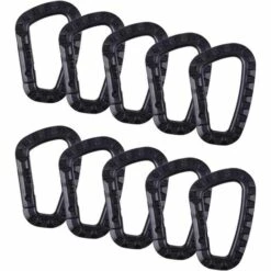 TANABATA Lot De 10 Mousquetons De 80 Mm Pour Porte-clés. -Equipement antichute Soldes 42414483 3