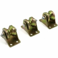 HIASDFLS Poulie De Levage Pour Grue De Levage - 3 Pièces - En Acier Épais - Faible Bruit - Revêtement Couleur Inoxydable - Pour Cordes -Equipement antichute Soldes 42839691 3