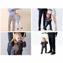 BRIDAY Harnais De Sécurité Pour Bébé - Aide à La Marche Harnais De Sécurité Enfant Debout Et Marcher Apprentissage Aide Pour Bébé Harnais Bebe Respirant Aide à La Marche Des Tout-petits 10-24 Mois -Equipement antichute Soldes 43147506 2
