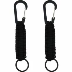 GUAZHUNIFR Porte-clés Avec Mousqueton Clip Crochet Multifonctionnel,15x2.5cm ,Guazhuni,2pcs