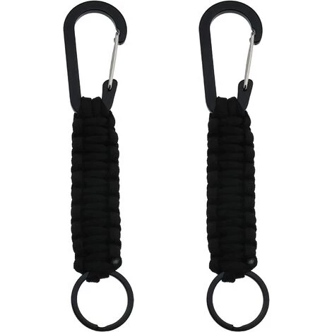 GUAZHUNIFR Porte-clés Avec Mousqueton Clip Crochet Multifonctionnel,15x2.5cm ,Guazhuni,2pcs 3 GUAZHUNIFR Porte-clés Avec Mousqueton Clip Crochet Multifonctionnel,15x2.5cm ,Guazhuni,2pcs