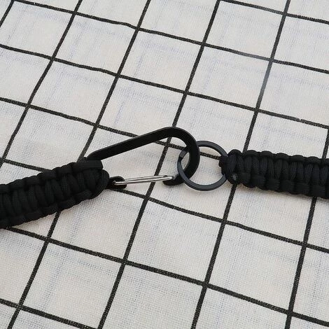 GUAZHUNIFR Porte-clés Avec Mousqueton Clip Crochet Multifonctionnel,15x2.5cm ,Guazhuni,2pcs 5 GUAZHUNIFR Porte-clés Avec Mousqueton Clip Crochet Multifonctionnel,15x2.5cm ,Guazhuni,2pcs – Image 3