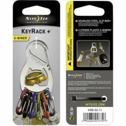 Mousqueton Pour Clé NITE Ize NI-KRB-03-11 Argent 1 Pc(s) - Argent -Equipement antichute Soldes 4406286 3