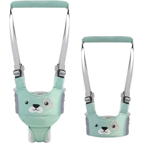 ELLE Harnais De Marche Pour Bébé, Harnais Bebe, Aide Marche Bébé, Trotteur Aide à La Marche Des Tout-petits, Bébé Harnais De Sécurité, Enfant Réglable Bretelles Aide à La Marche (vert) 6 ELLE Harnais De Marche Pour Bébé, Harnais Bebe, Aide Marche Bébé, Trotteur Aide à La Marche Des Tout-petits, Bébé Harnais De Sécurité, Enfant Réglable Bretelles Aide à La Marche (vert) – Image 4