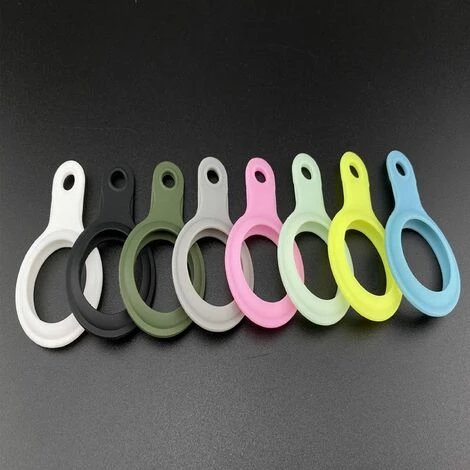 BRIDAY Housse De Protection En TPU, étui Anti-rayures Avec Porte-clés Compatible Avec Airtag Tracker, Rose 5 BRIDAY Housse De Protection En TPU, étui Anti-rayures Avec Porte-clés Compatible Avec Airtag Tracker, Rose – Image 3