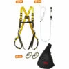 Harnais 3800C + Absorbeur 3801C20 + 2 Mousquetons + 1 Sac LEVAC - 3616KIT3V-- 2 Harnais 3800C + Absorbeur 3801C20 + 2 Mousquetons + 1 Sac LEVAC - 3616KIT3V-- -Equipement antichute Soldes 45345399 1