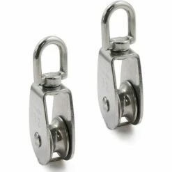 32 Mm Poulie Simple Pivotant à Poulie Roulements De Poulie Crochet - Acier Inox 304, Pour Cabl Et Nylon, Levage Capacité De La Poulie 250kg(Argent),Starlight,2 Pièces 10 32 Mm Poulie Simple Pivotant à Poulie Roulements De Poulie Crochet - Acier Inox 304, Pour Cabl Et Nylon, Levage Capacité De La Poulie 250kg(Argent),Starlight,2 Pièces -Equipement antichute Soldes 47884917 4