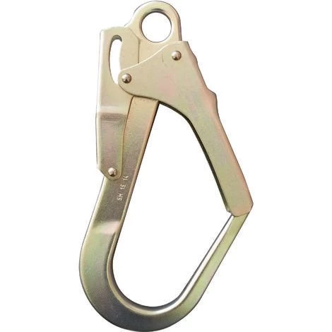 Mousqueton A Double Sécurité Ouverture 55 Mm Acier Zingué LEVAC - 3805C-- 3 Mousqueton A Double Sécurité Ouverture 55 Mm Acier Zingué LEVAC - 3805C--