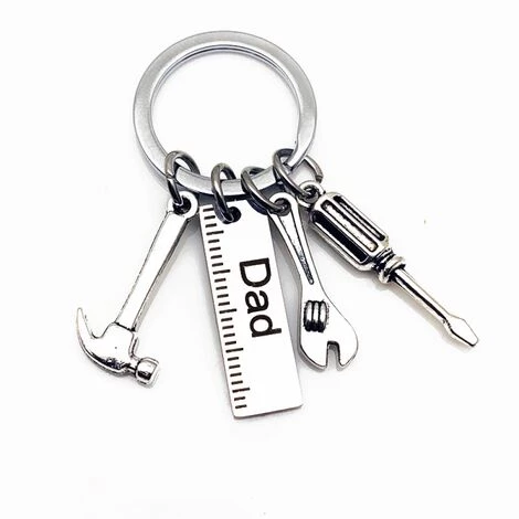 THSINDE Cadeau De Fête Des Pères Porte Clé Papa, Acier Inoxydable Porte Clef, Porte-clés Pour Papa Anniversaire,Noël 3 THSINDE Cadeau De Fête Des Pères Porte Clé Papa, Acier Inoxydable Porte Clef, Porte-clés Pour Papa Anniversaire,Noël