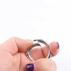 Lot De 15 Mousquetons Ronds En Acier De 35 Mm Macaron 8 Lot De 15 Mousquetons Ronds En Acier De 35 Mm Macaron -Equipement antichute Soldes 50928633 3