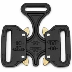 VERSAILLESFR Factory En Métal Argenté Kaki Noir Militaire De Qualité Tactique Boucle Pour Collier Pour Chien Sacs De Voyage DIY Ceinture Vêtements Accessoires 38MM Width Black, Versailles