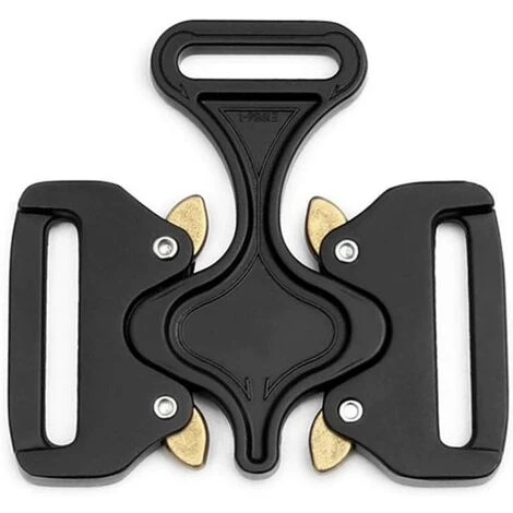 VERSAILLESFR Factory En Métal Argenté Kaki Noir Militaire De Qualité Tactique Boucle Pour Collier Pour Chien Sacs De Voyage DIY Ceinture Vêtements Accessoires 38MM Width Black, Versailles 5 VERSAILLESFR Factory En Métal Argenté Kaki Noir Militaire De Qualité Tactique Boucle Pour Collier Pour Chien Sacs De Voyage DIY Ceinture Vêtements Accessoires 38MM Width Black, Versailles – Image 3