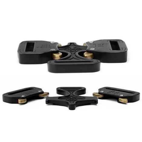 VERSAILLESFR Factory En Métal Argenté Kaki Noir Militaire De Qualité Tactique Boucle Pour Collier Pour Chien Sacs De Voyage DIY Ceinture Vêtements Accessoires 38MM Width Black, Versailles 6 VERSAILLESFR Factory En Métal Argenté Kaki Noir Militaire De Qualité Tactique Boucle Pour Collier Pour Chien Sacs De Voyage DIY Ceinture Vêtements Accessoires 38MM Width Black, Versailles – Image 4