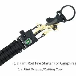 Porte-clés De Lanière De Avec Mousqueton, Lanière Tressée Porte-clés De Survie Crochet D'anneau Roi Pour L'extérieur Camping Randonnée Chasse Pêche - 2 Couleurs 2 Pièces-betterlife 10 Porte-clés De Lanière De Avec Mousqueton, Lanière Tressée Porte-clés De Survie Crochet D'anneau Roi Pour L'extérieur Camping Randonnée Chasse Pêche - 2 Couleurs 2 Pièces-betterlife -Equipement antichute Soldes 51222405 4