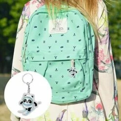 KARTOKNER Jeux Olympiques D'hiver De Pékin 2022 Mascotte Bing Dwen Dwen Porte-clés Porte-clés Cadeaux -Equipement antichute Soldes 51512781 3